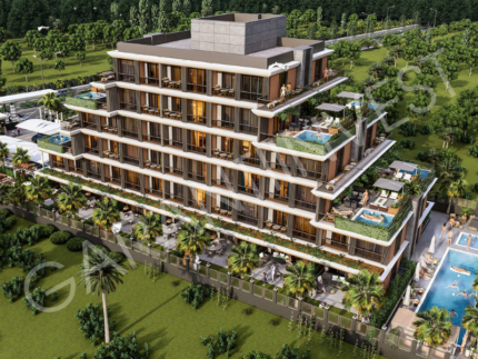 Antalya Altıntaş satılık yeni lüks 1+1 daireler